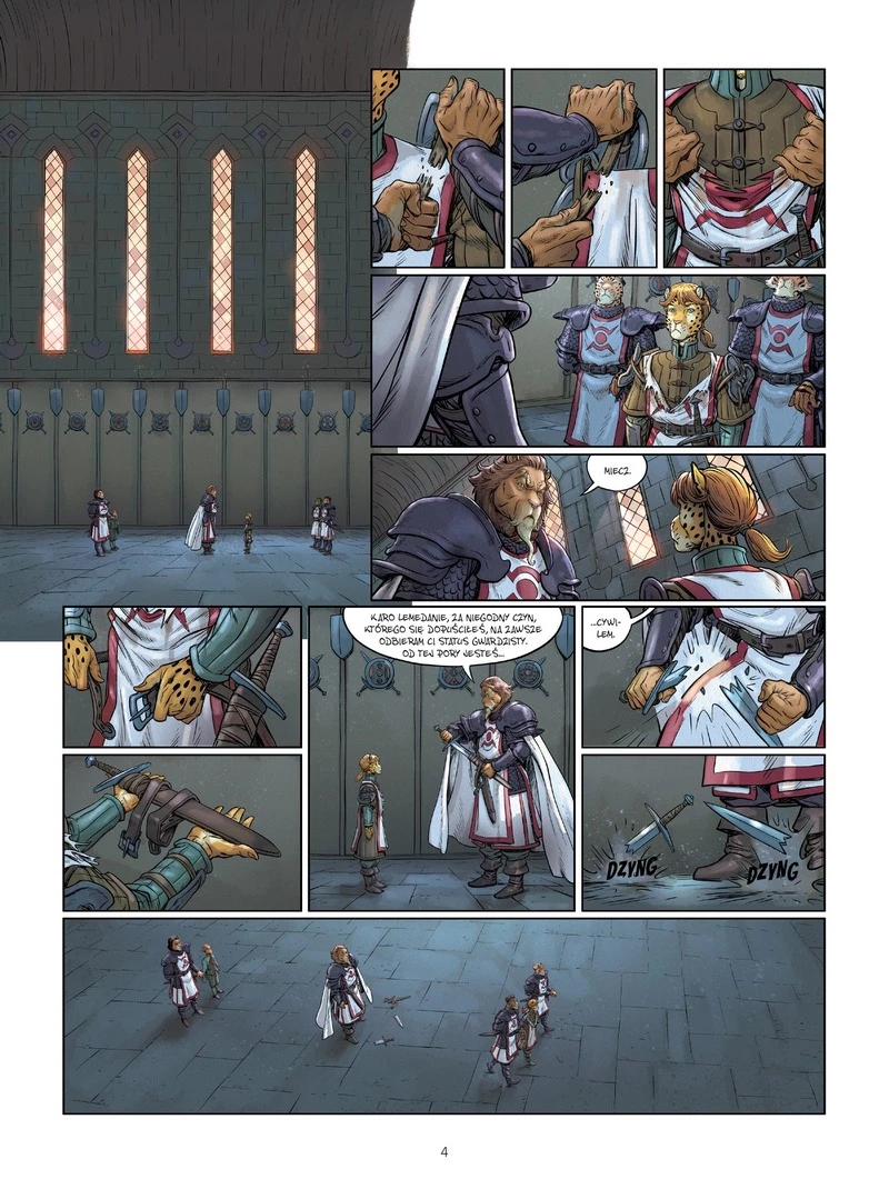 Pięć Krain. Tom 6. Bez ciebie nie dam rady - plansza