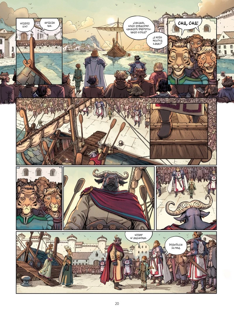 Pięć Krain. Tom 6. Bez ciebie nie dam rady - plansza