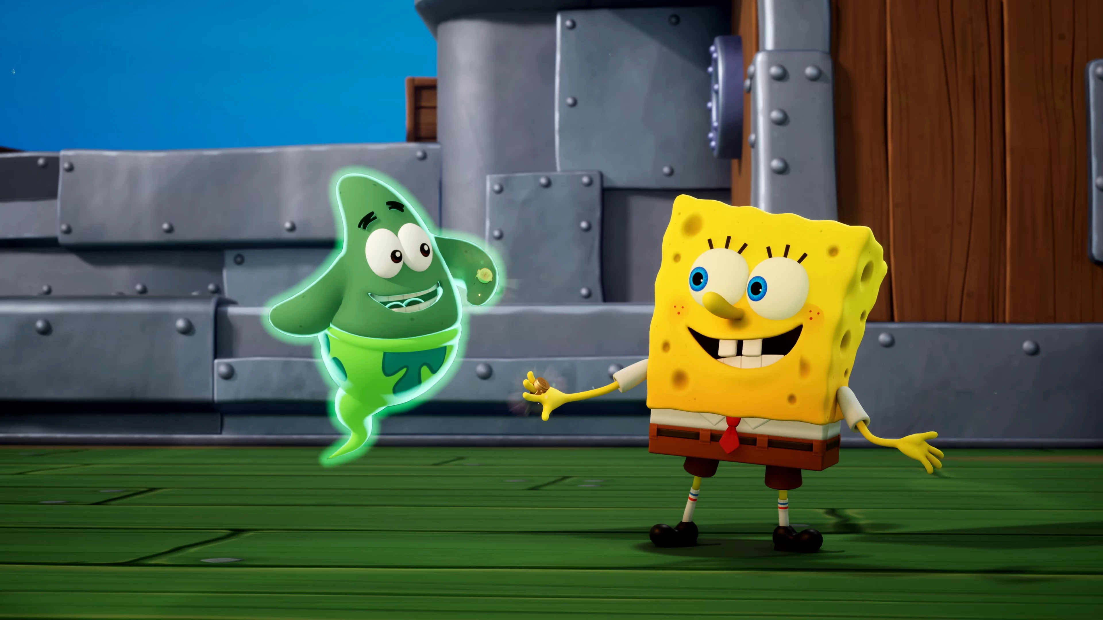 SpongeBob SquarePants: Titans of the Tide - SpongeBob, Patryk i David Hasselhoff w pierwszym zwiastunie gry