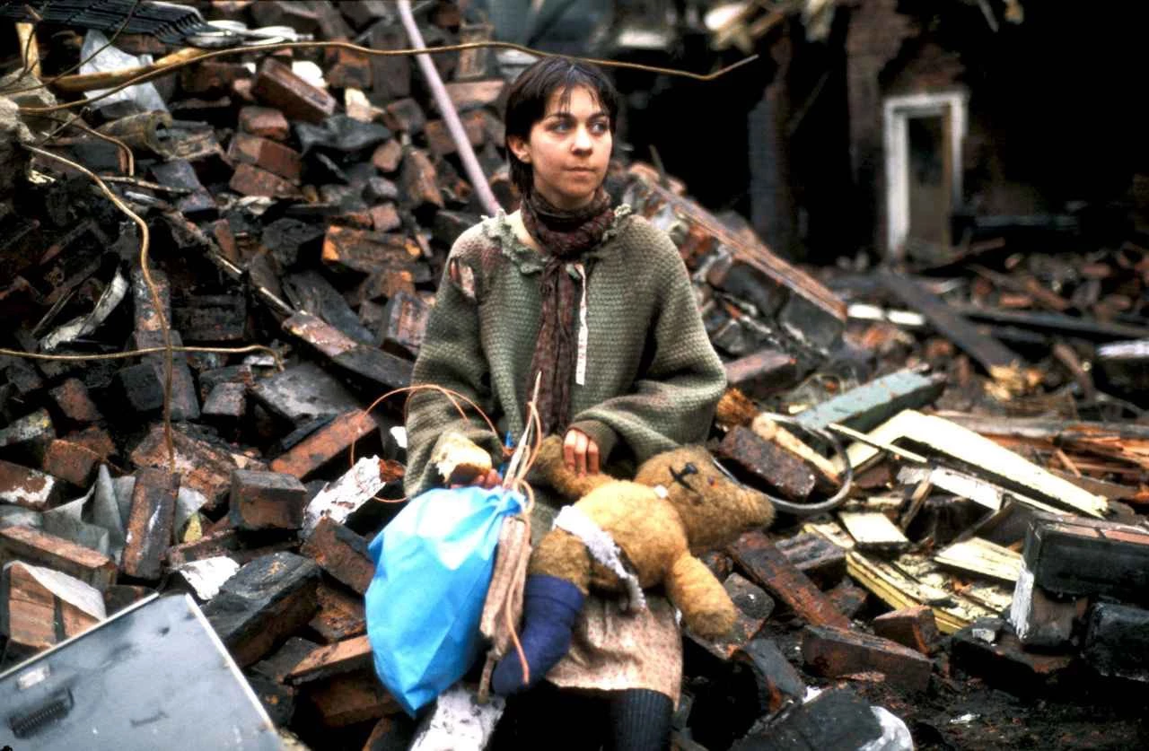 Kadr z filmu Threads z 1984 roku