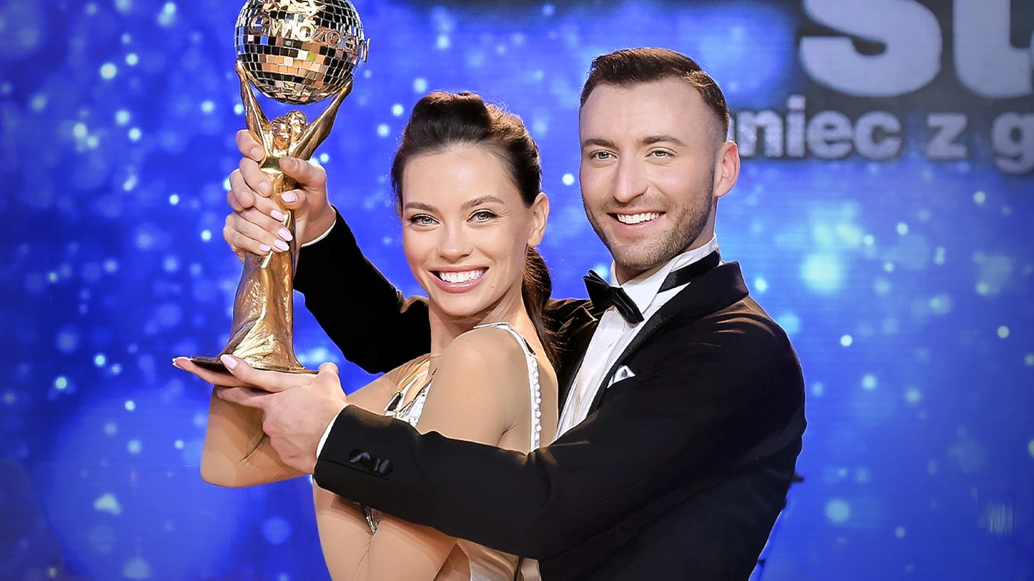 Zwycięzcy 24. edycji Tańca z Gwiazdami:  Edyta Zając i Michał Bartkiewicz