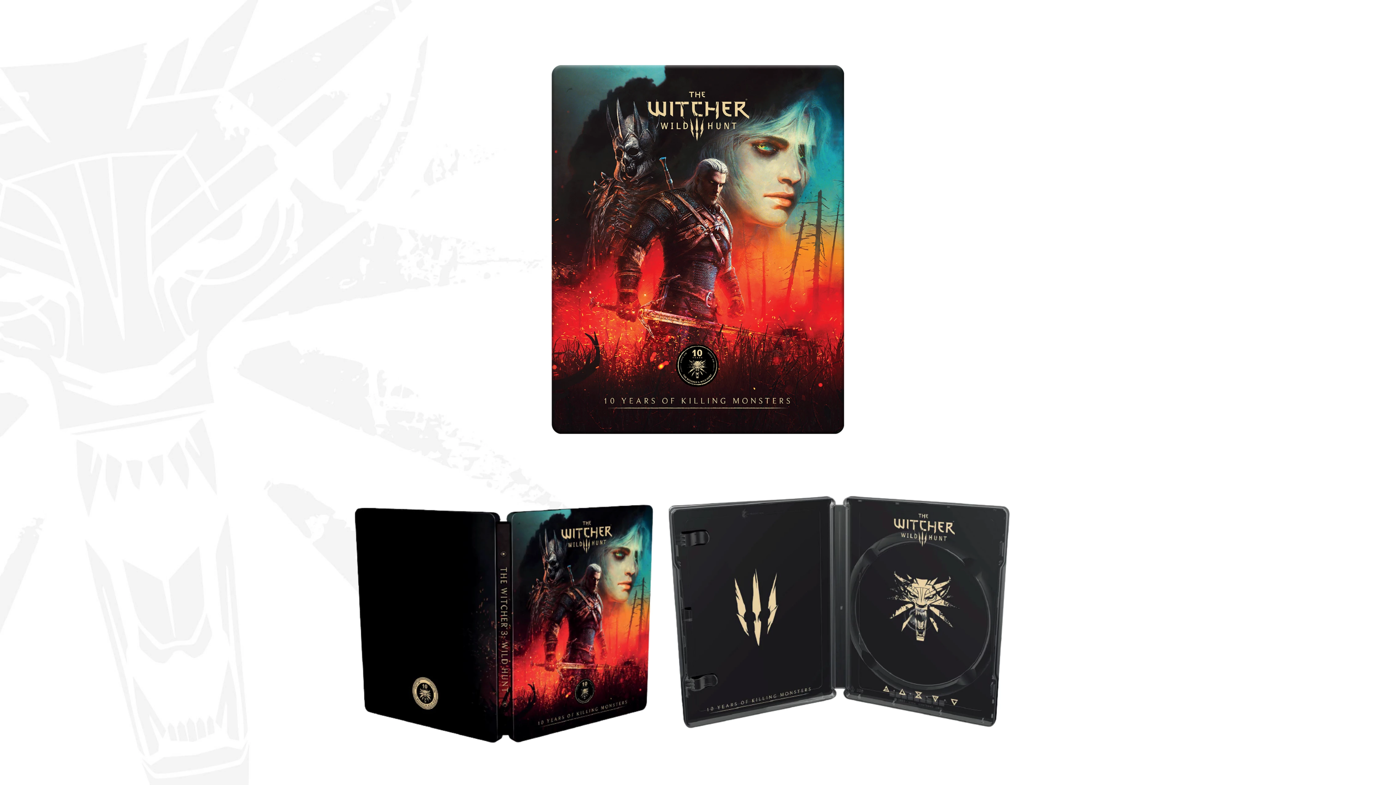 The Witcher 3: Wild Hunt  Anniversary Monster Slayer Kit - steelbook