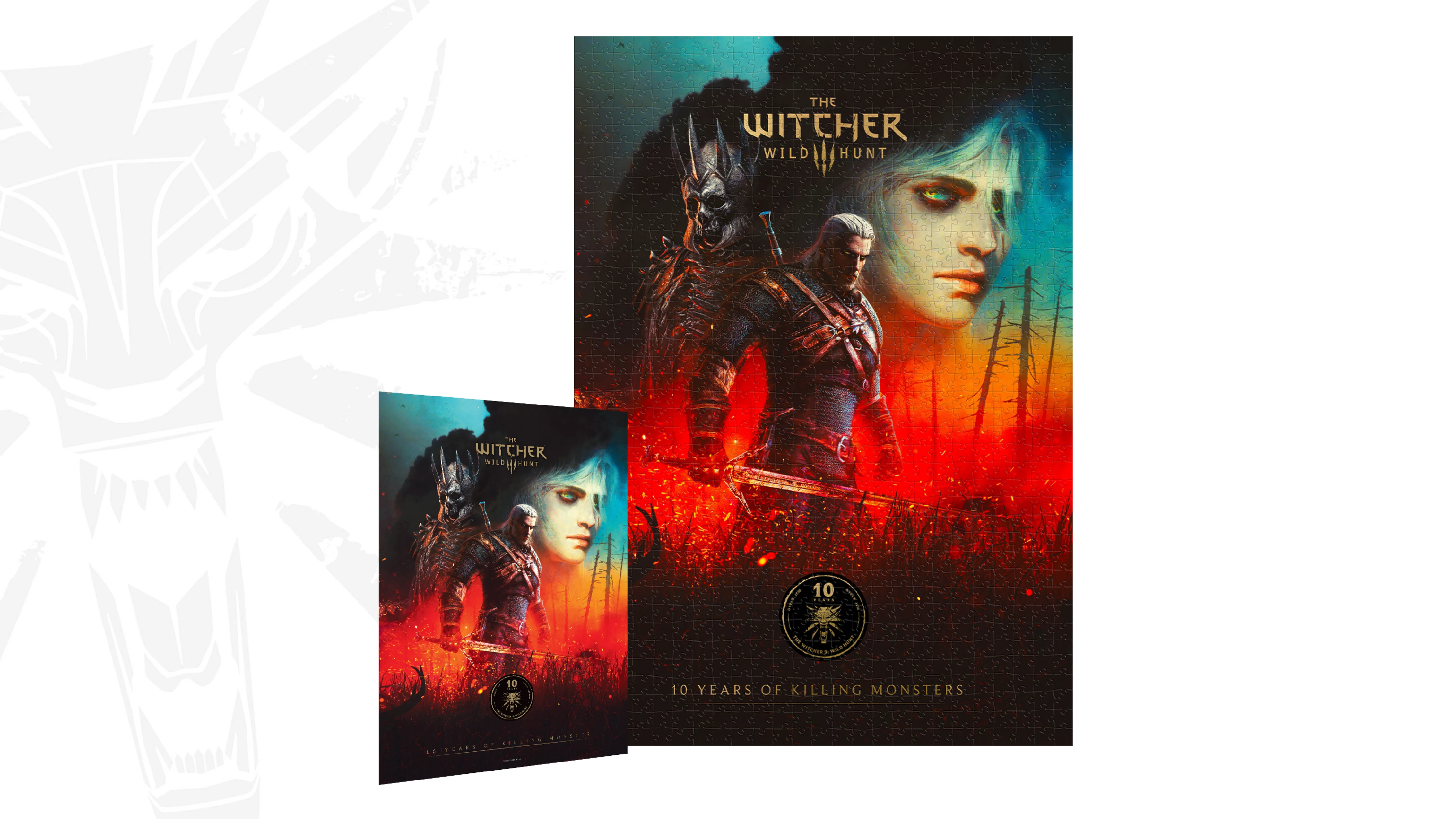 The Witcher 3: Wild Hunt  Anniversary Monster Slayer Kit - puzzle 500 elementów