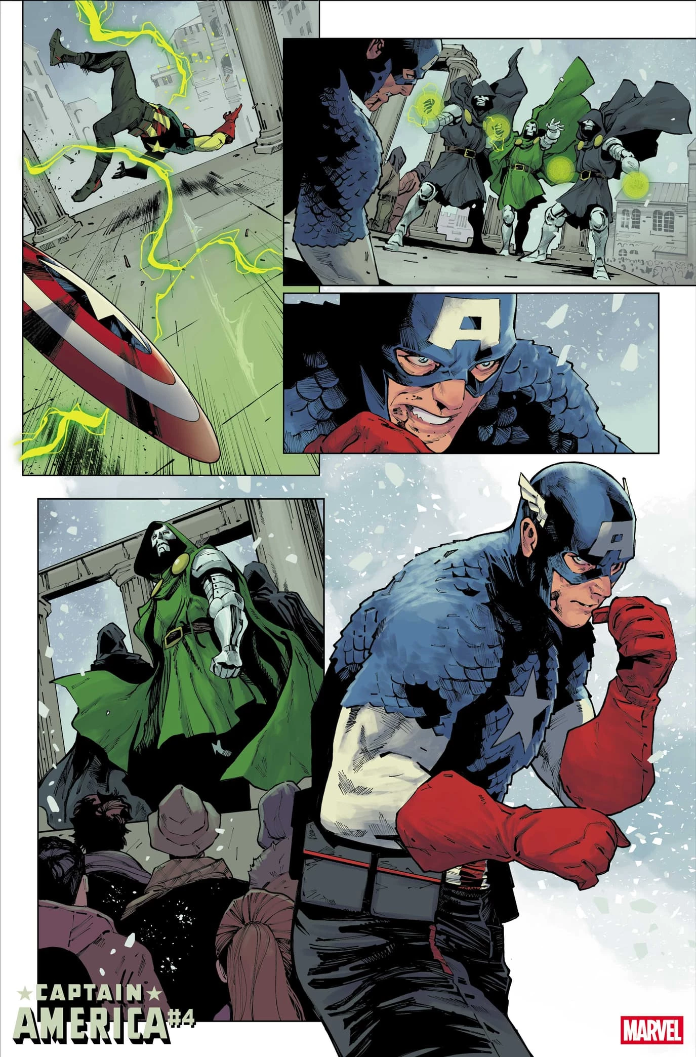 Captain America #4 - plansze