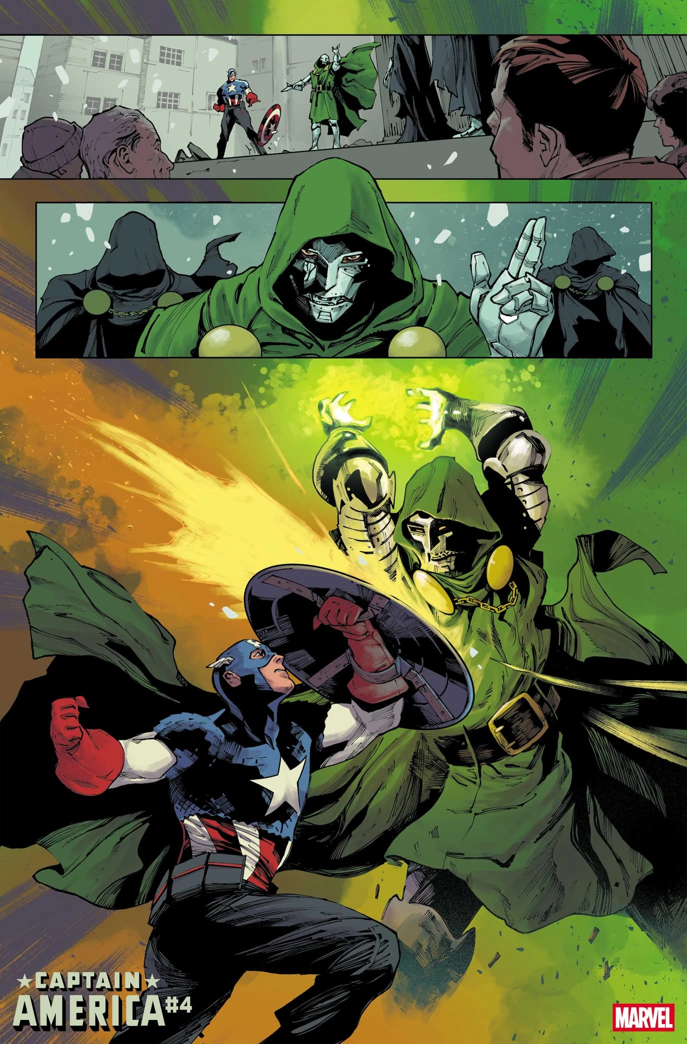 Captain America #4 - plansze
