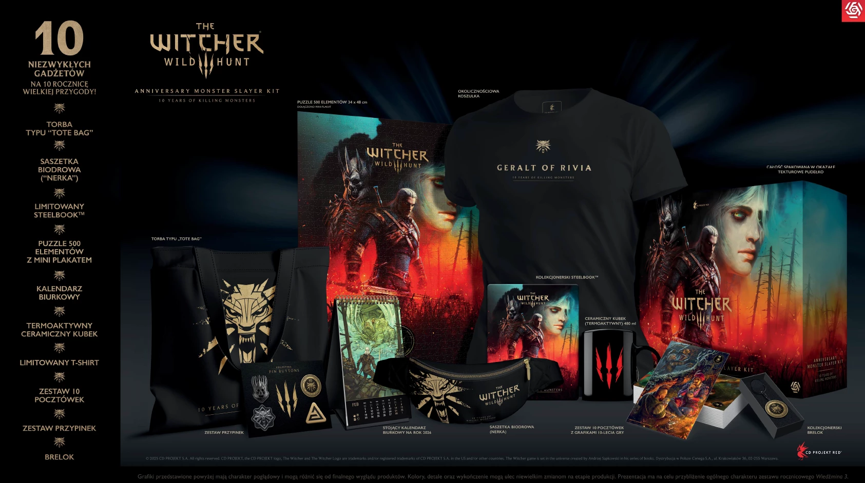 The Witcher 3: Wild Hunt  Anniversary Monster Slayer Kit