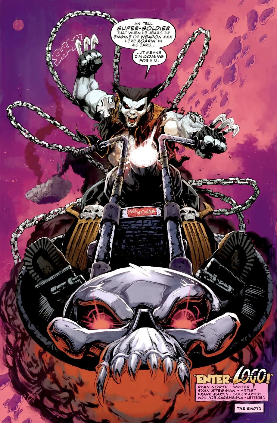 DEADPOOL/BATMAN #1 - plansza z Logo