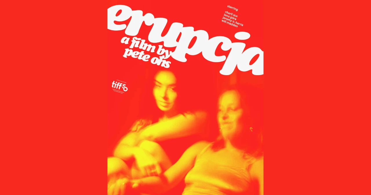 Plakat filmu Erupcja