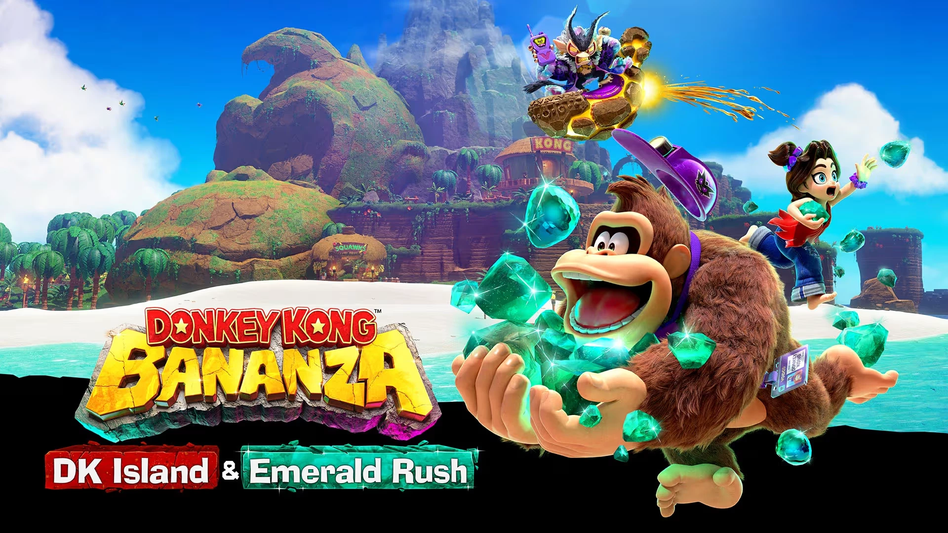 Donkey Kong Bananza: DK Island & Emerald Rush - recenzja dodatku do gry
