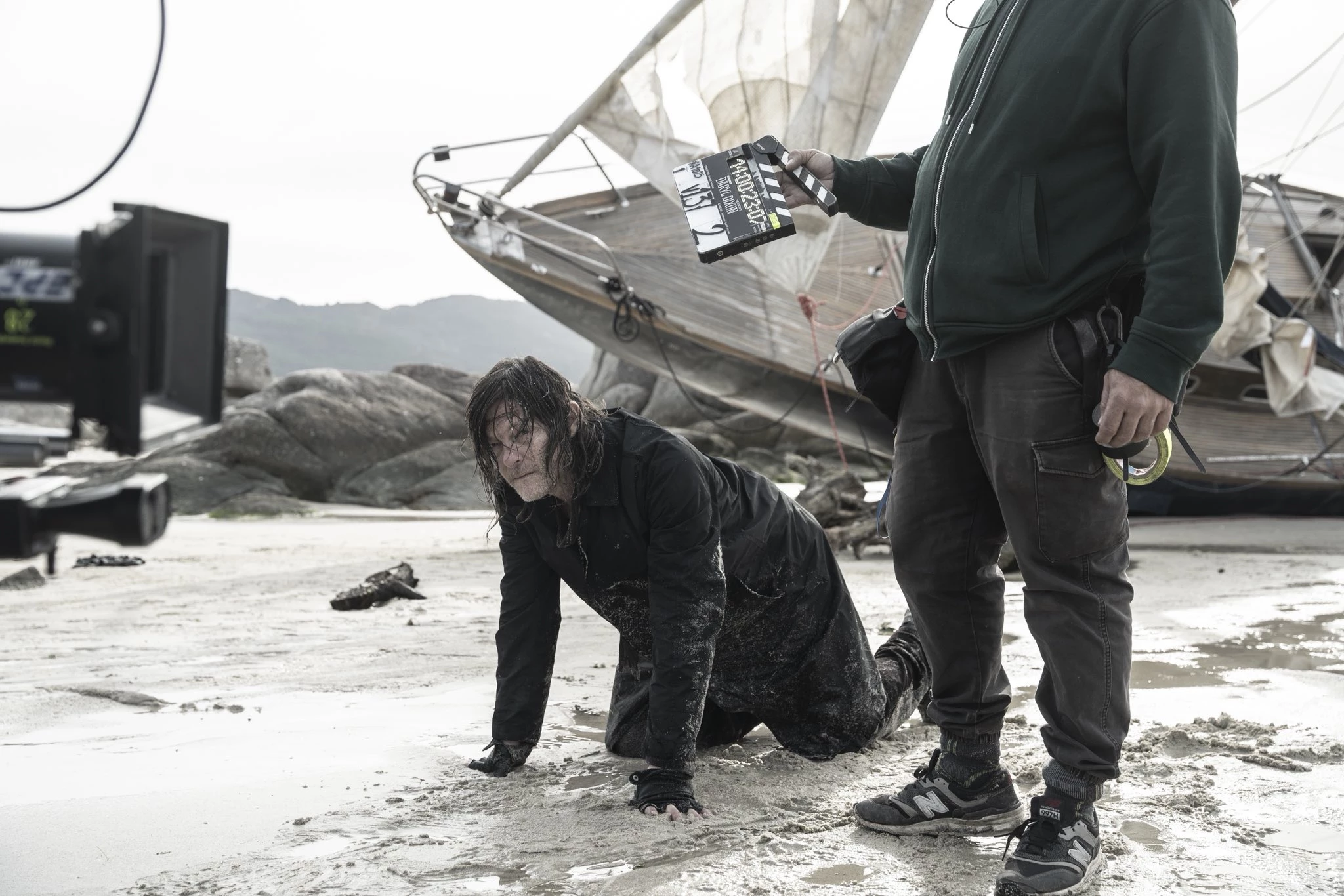 The Walking Dead: Daryl Dixon - sezon 3, odcinek 1 (zdjęcie zza kulis)
