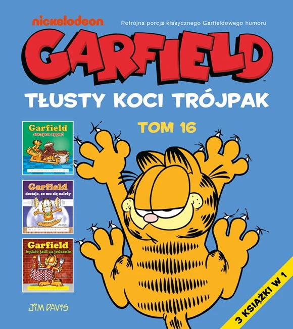 Garfield. Tłusty koci trójpak, tom 16