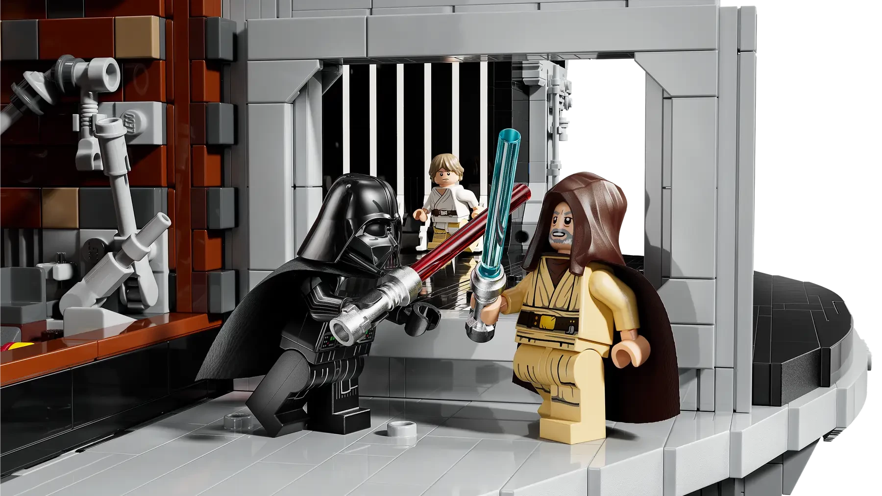 Gwiazda Śmierci z LEGO - zbliżenie