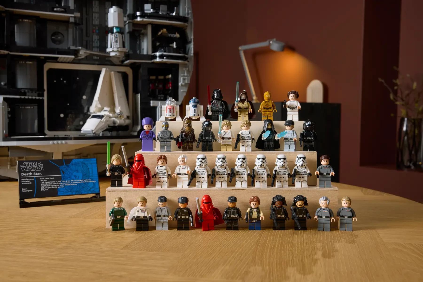 Gwiazda Śmierci z LEGO - minifigurki