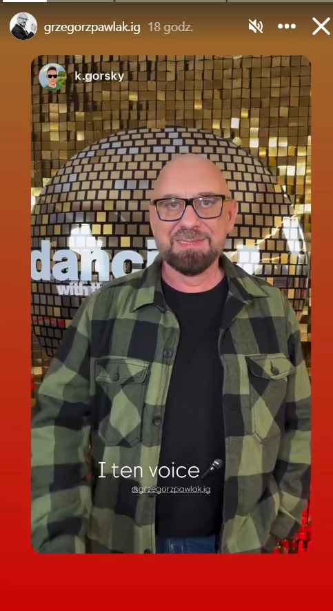 Grzegorz Pawlak w Tańcu z Gwiazdami