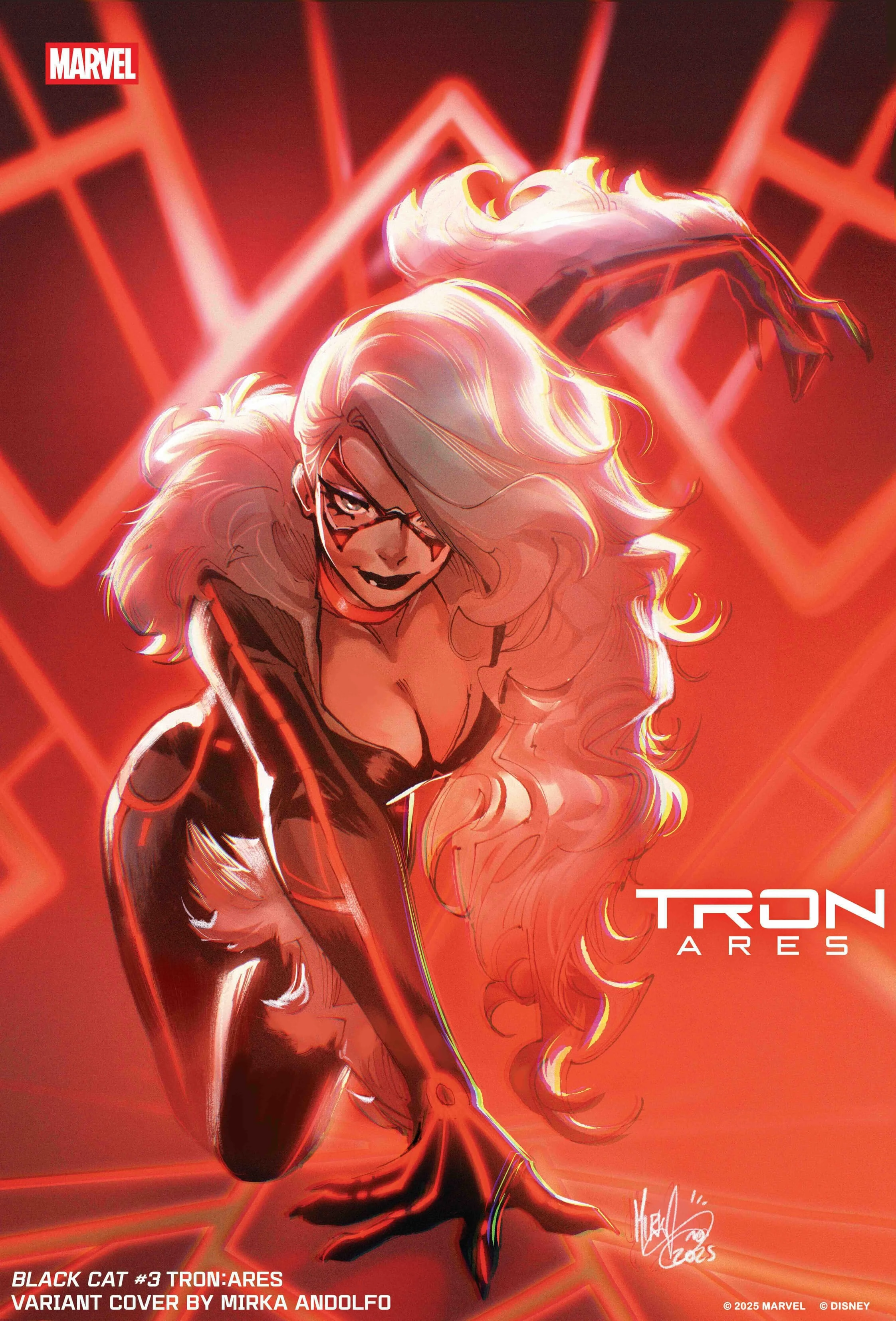 BLACK CAT #3 - wariant Tron: Ares