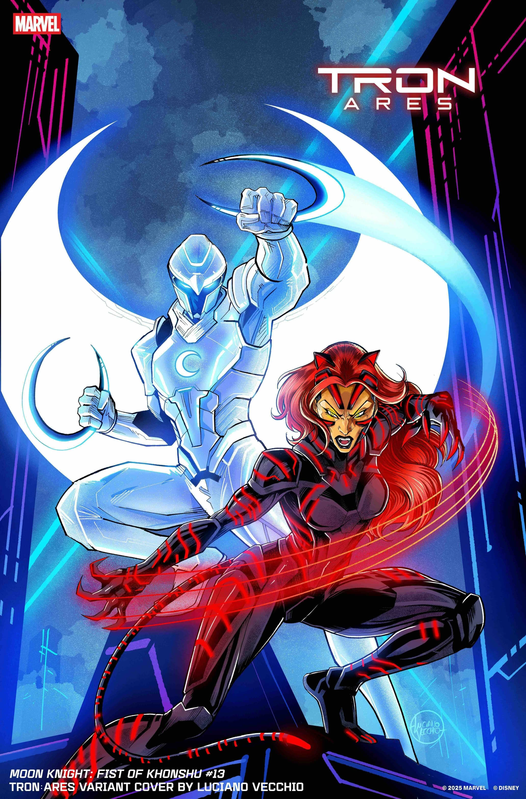 MOON KNIGHT: FIST OF KHONSHU #13 - wariant Tron: Ares