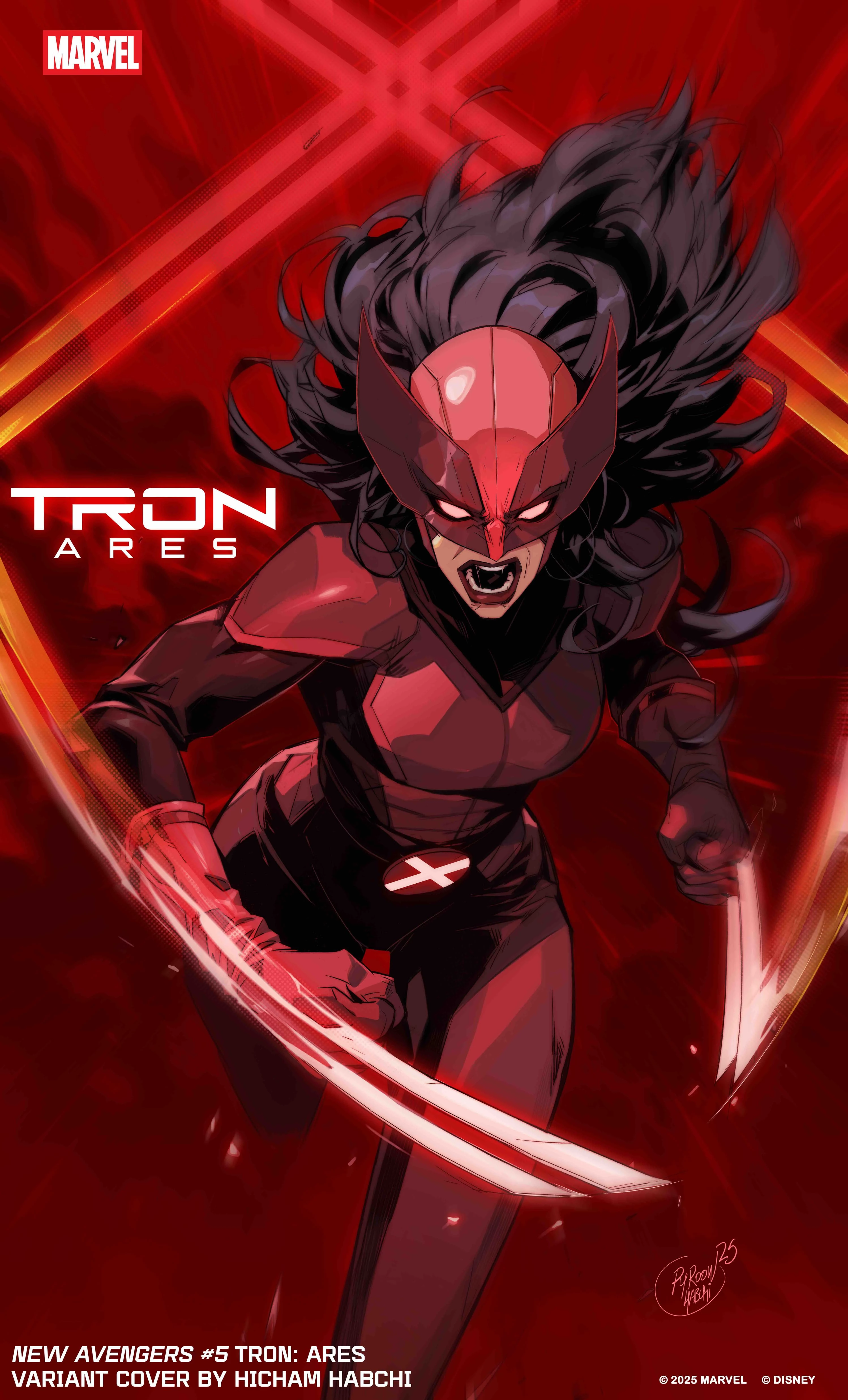 NEW AVENGERS #5  - wariant Tron: Ares