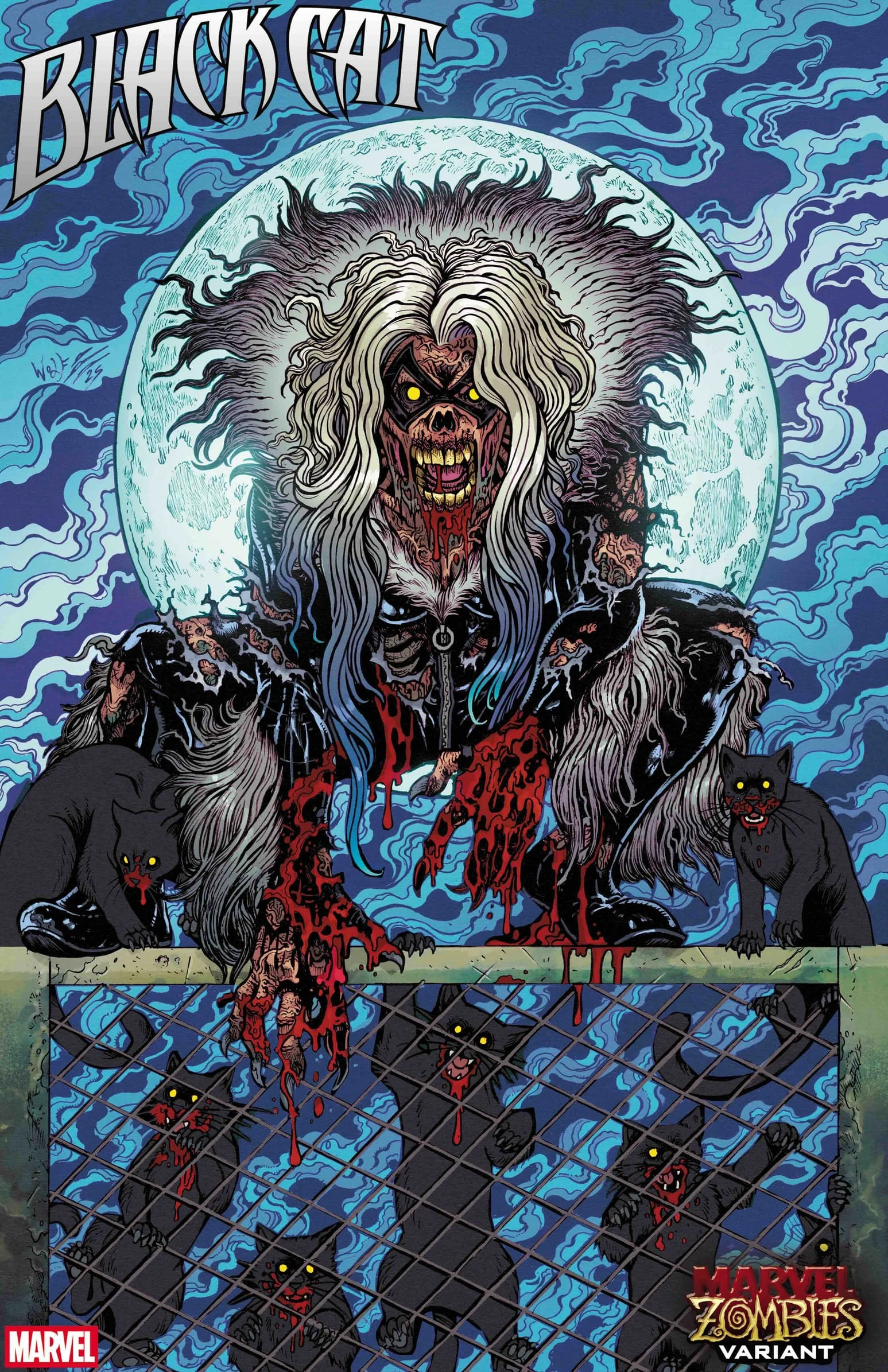 BLACK CAT #3 (wariant Marvel Zombies)