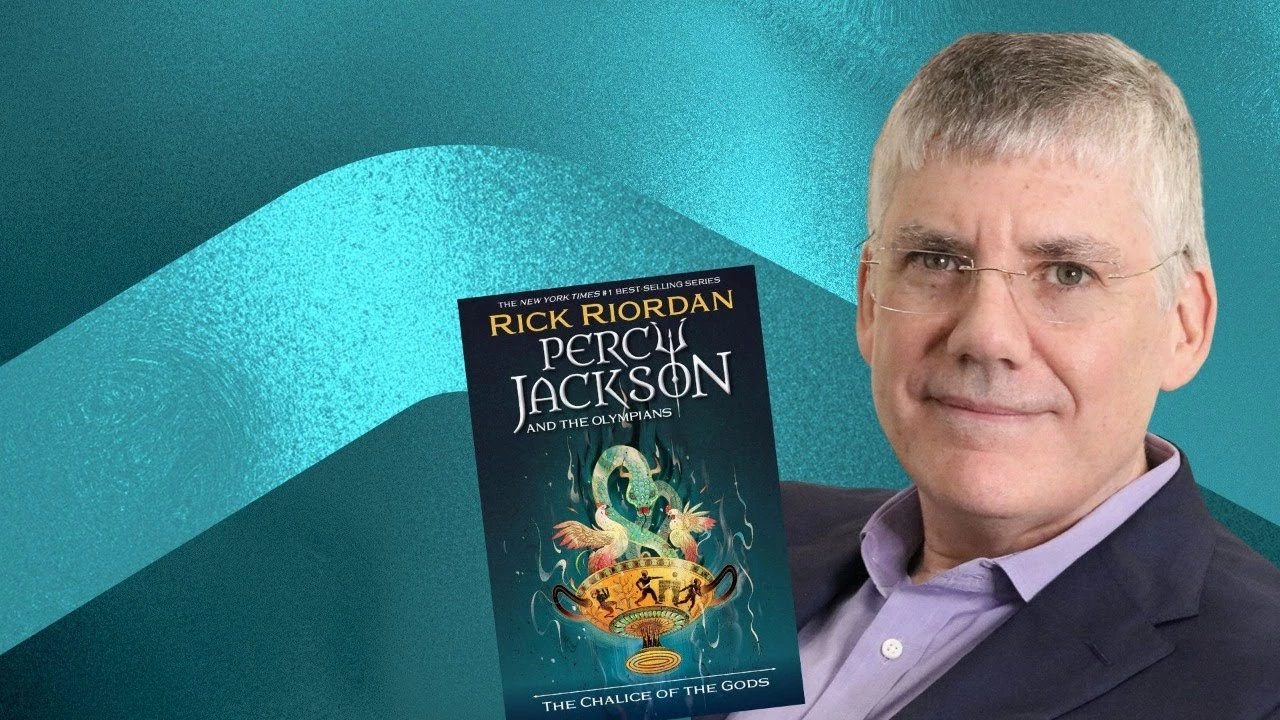 42. Rick Riordan (cykl Percy Jackson i Bogowie Olimpijscy)