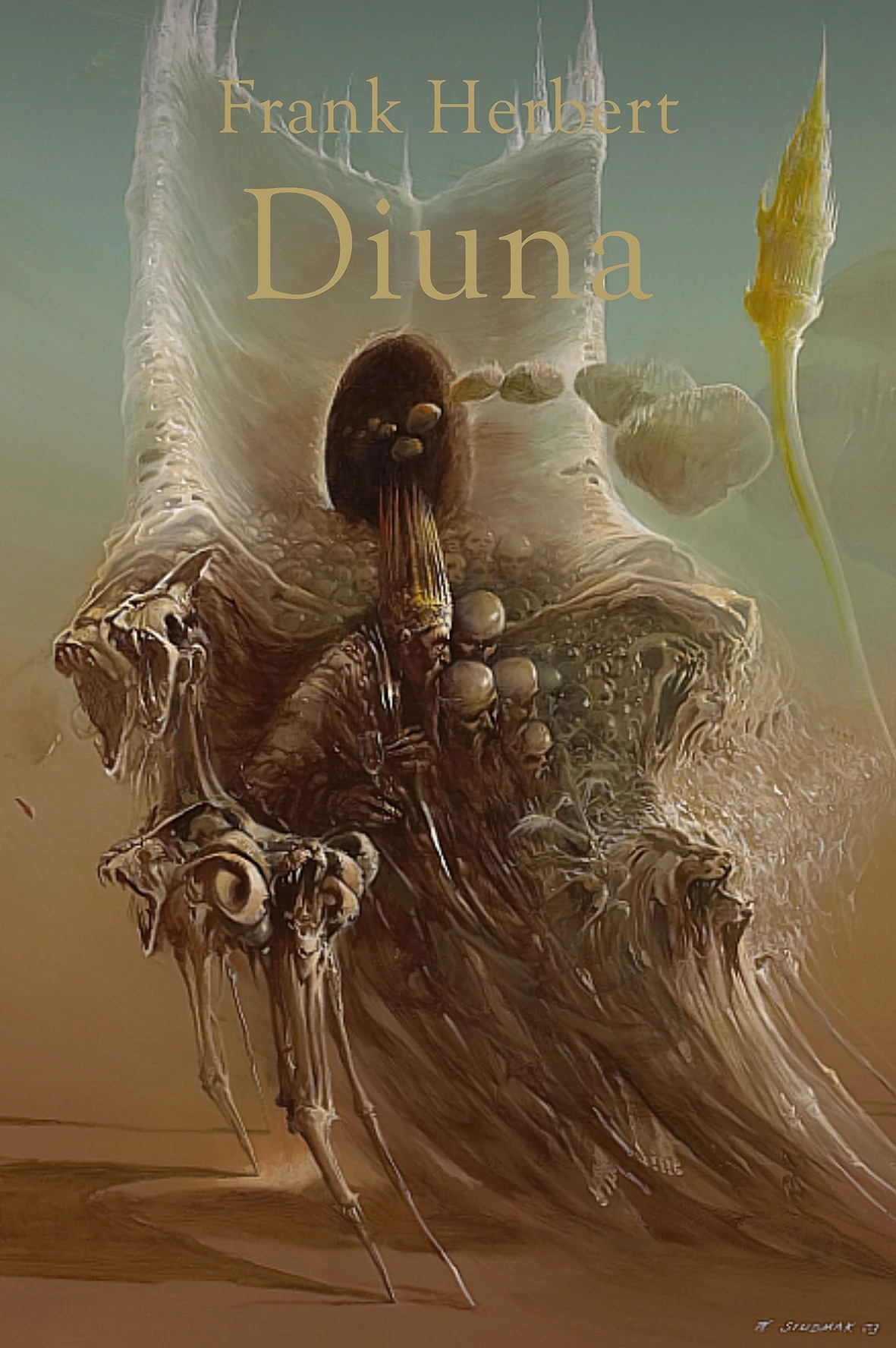 Cykl „Kroniki Diuny” (jako rozwinięcie wskazanego wcześniej „Boga Imperatora Diuny”) – Frank Herbert