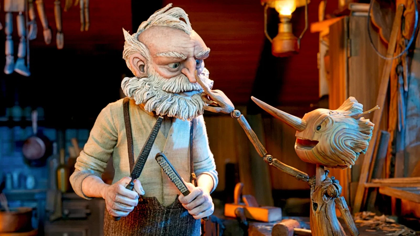 1. Guillermo del Toro: Pinokio (2022) - 96% pozytywnych ocen
