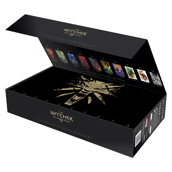 The Witcher 3: Wild Hunt 10th Anniversary Puzzle Collection - zestaw puzzli