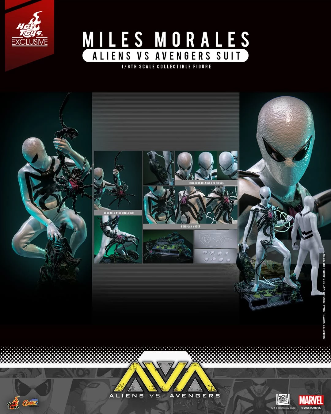 Aliens vs. Avengers - figurka kolekcjonerska Milesa Moralesa/Spider-Mana