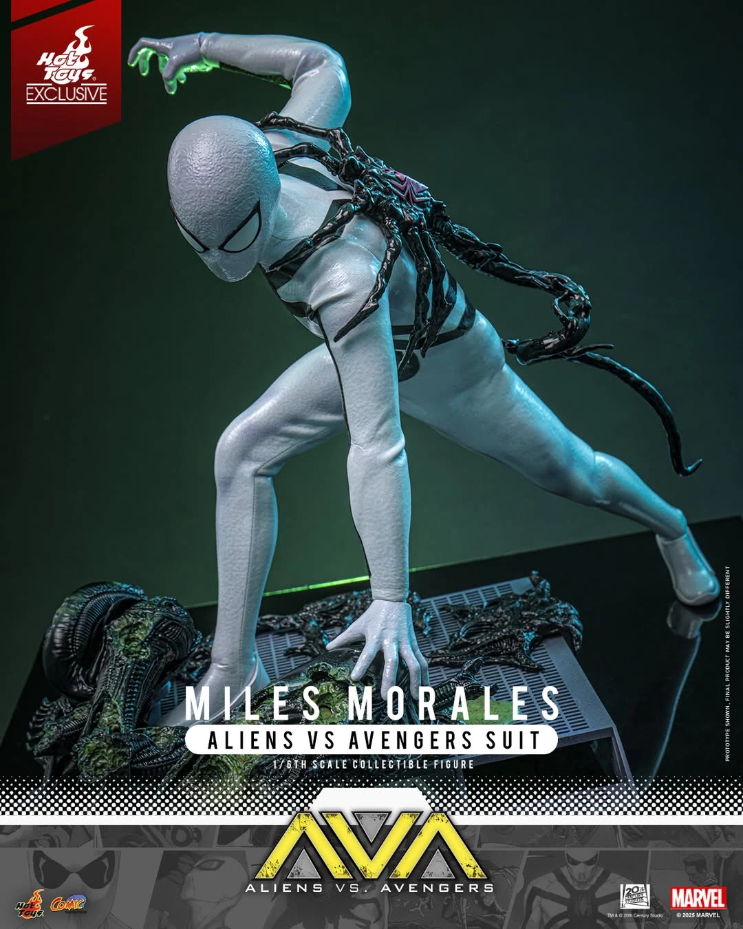 Aliens vs. Avengers - figurka kolekcjonerska Milesa Moralesa/Spider-Mana