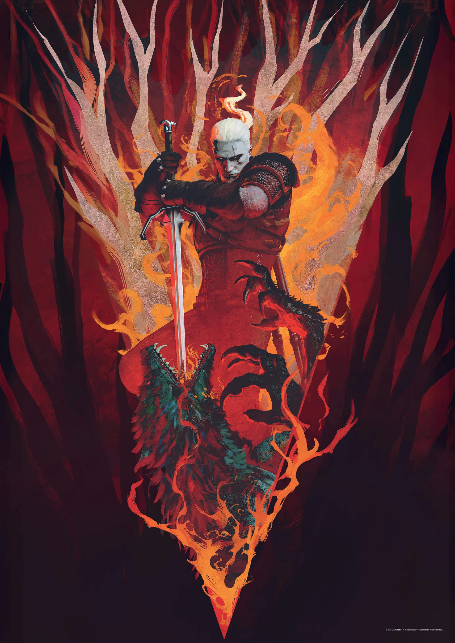 The Witcher 3: Wild Hunt 10th Anniversary Puzzle Collection - puzzle
