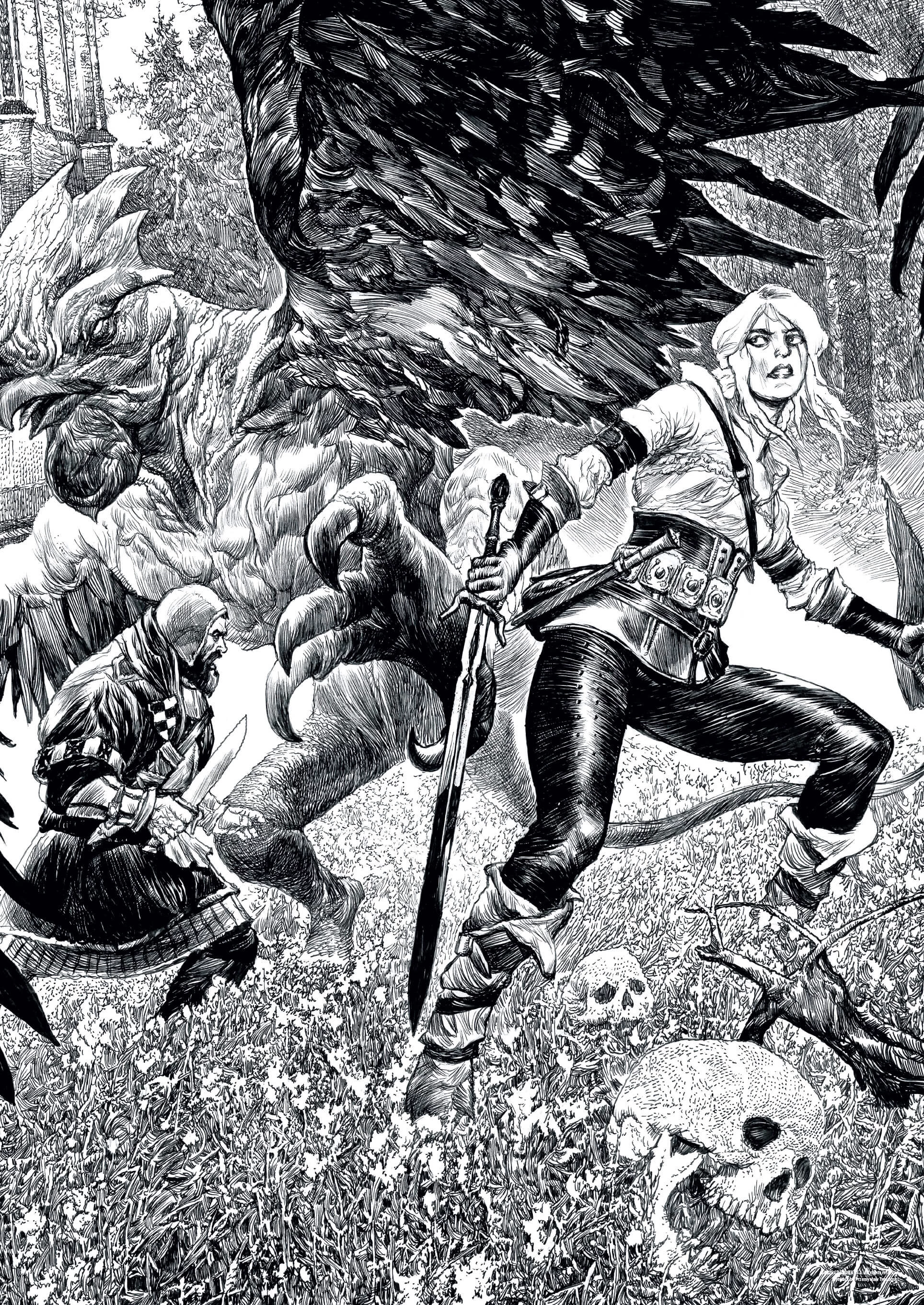 The Witcher 3: Wild Hunt 10th Anniversary Puzzle Collection - puzzle