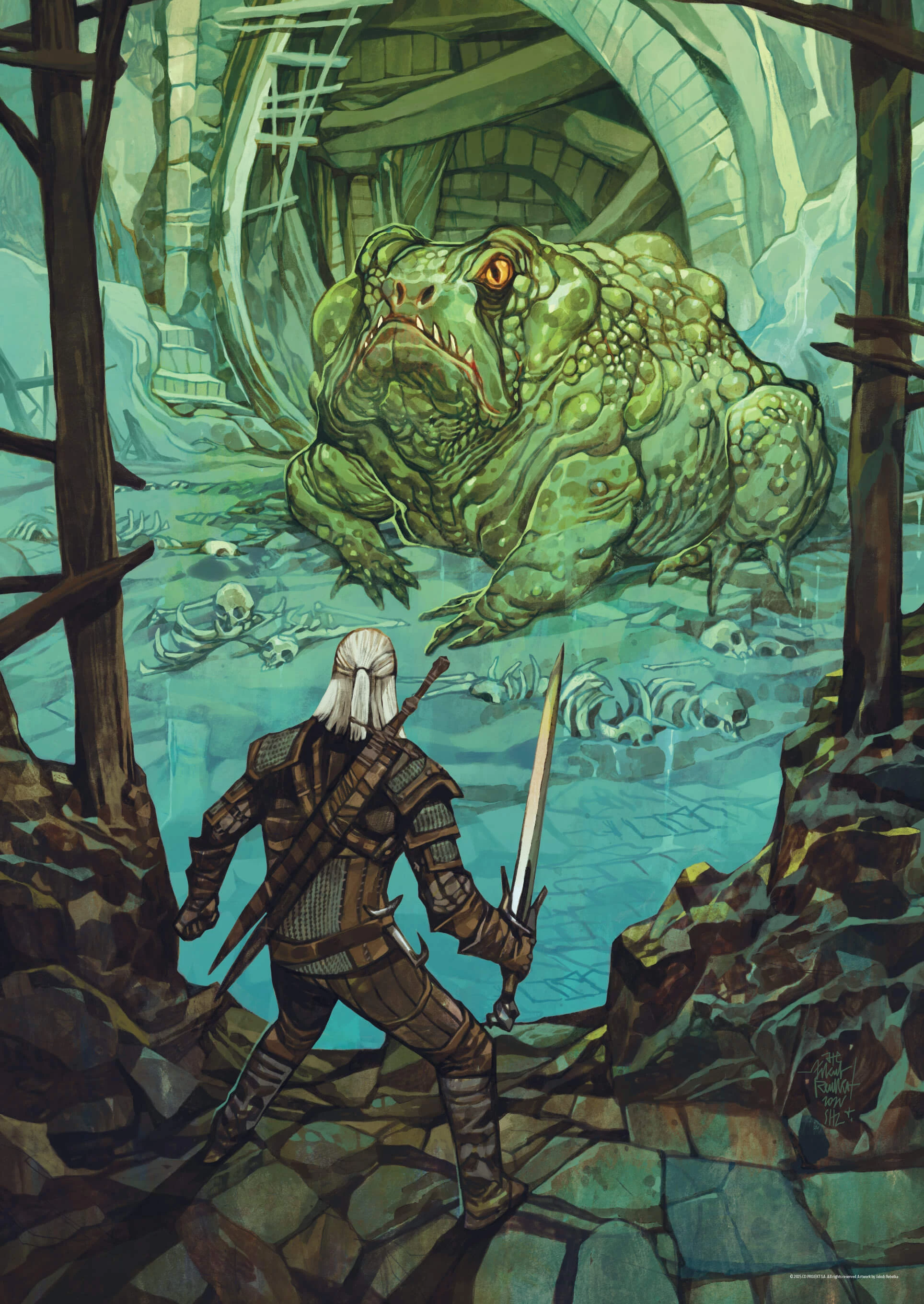The Witcher 3: Wild Hunt 10th Anniversary Puzzle Collection - puzzle