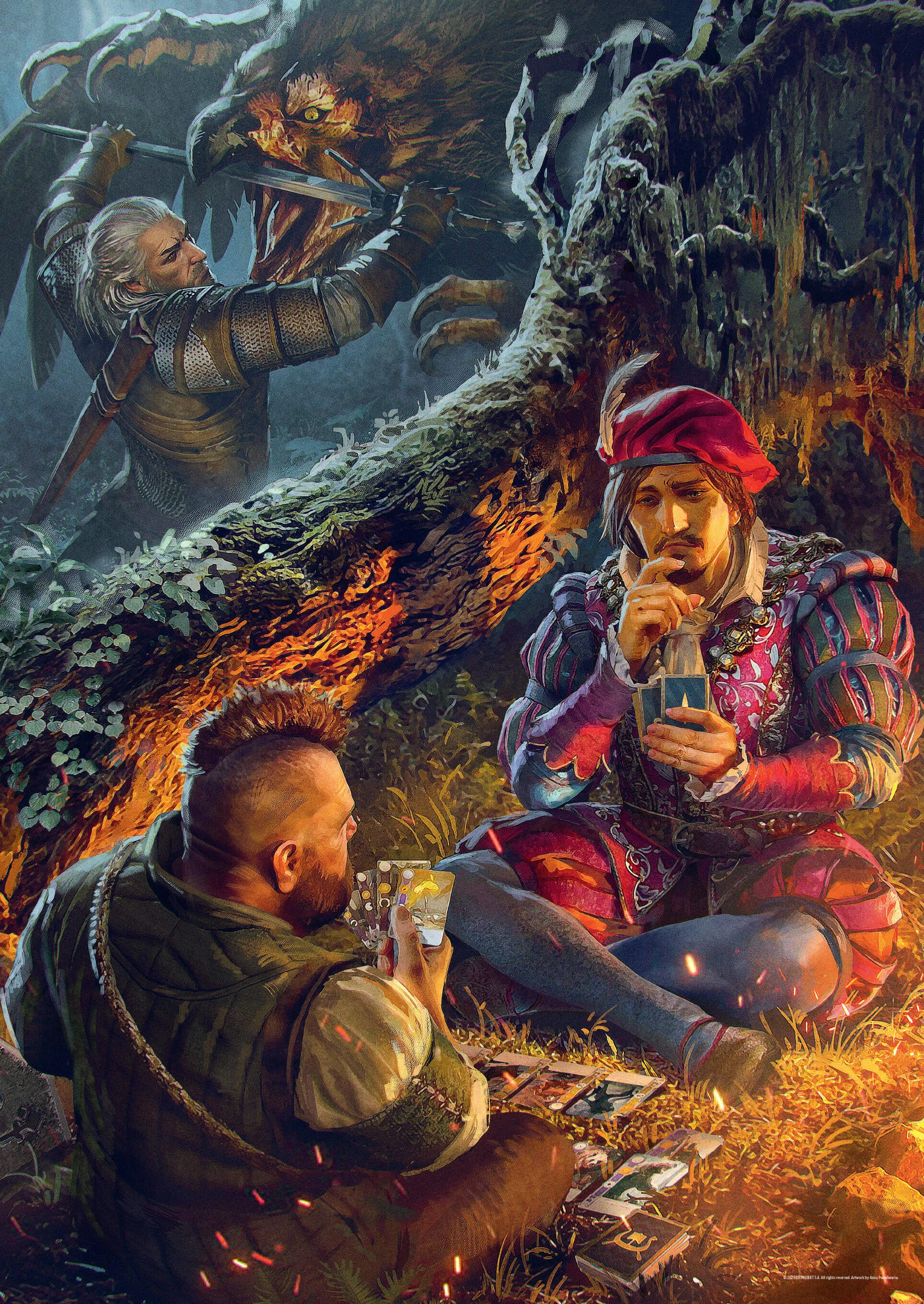 The Witcher 3: Wild Hunt 10th Anniversary Puzzle Collection - puzzle