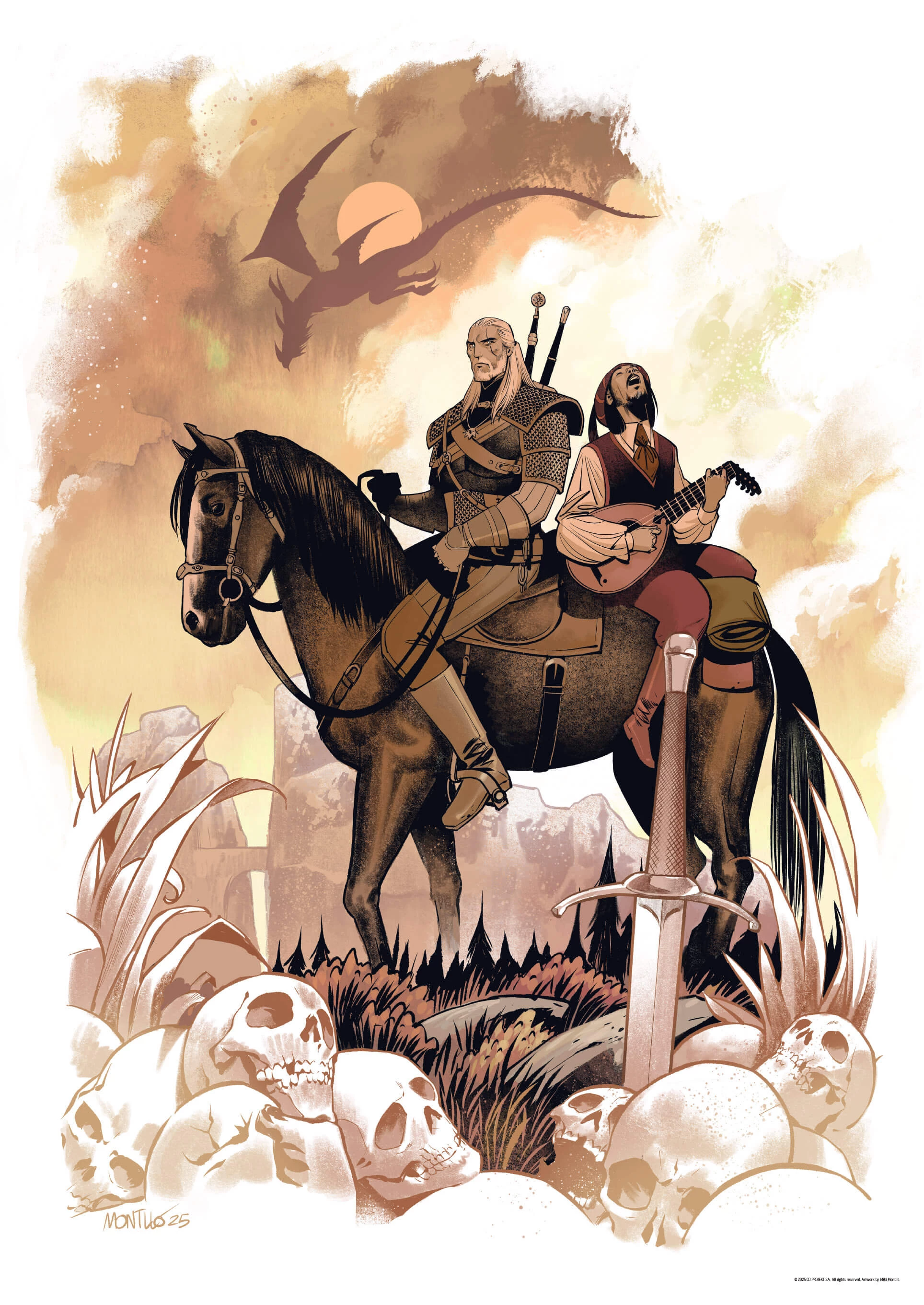 The Witcher 3: Wild Hunt 10th Anniversary Puzzle Collection - puzzle