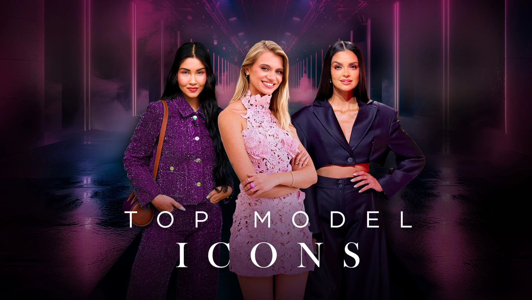 Grafika promująca program Top Model ICONS