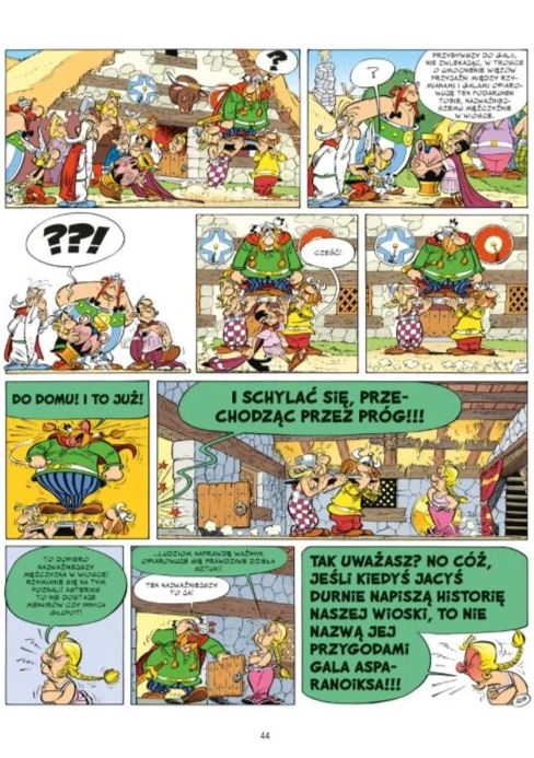 Asteriks. Niezgoda - plansza