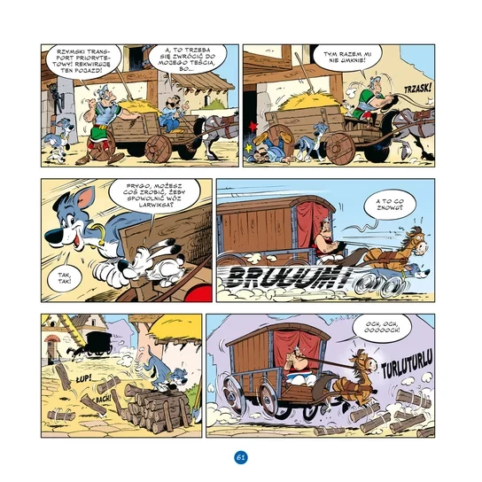Idefiks i Nieugięci. Tom 7 – Lutycka przeprawa - plansza
