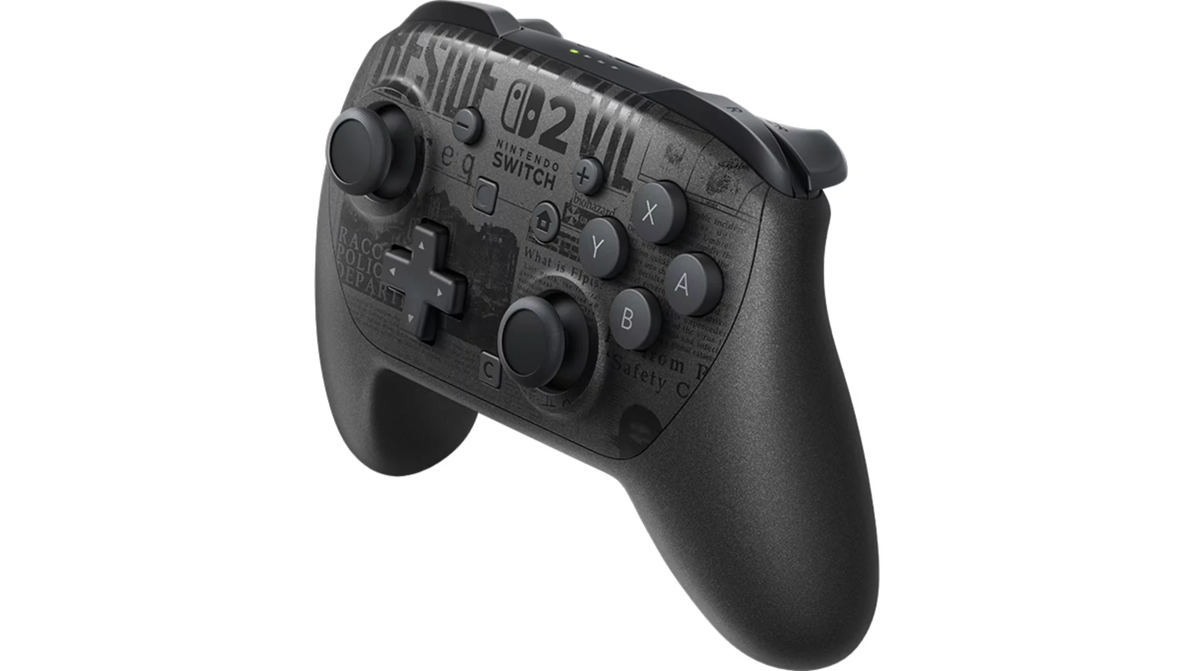 Nintendo Switch 2 Pro Controller z Resident Evil: Requiem