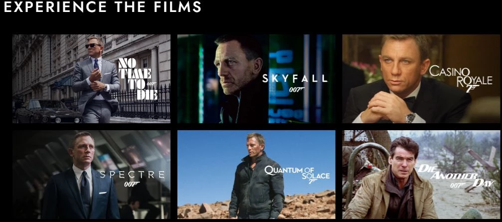 Nowa zapowiedź kolekcji Bonda w Prime Video