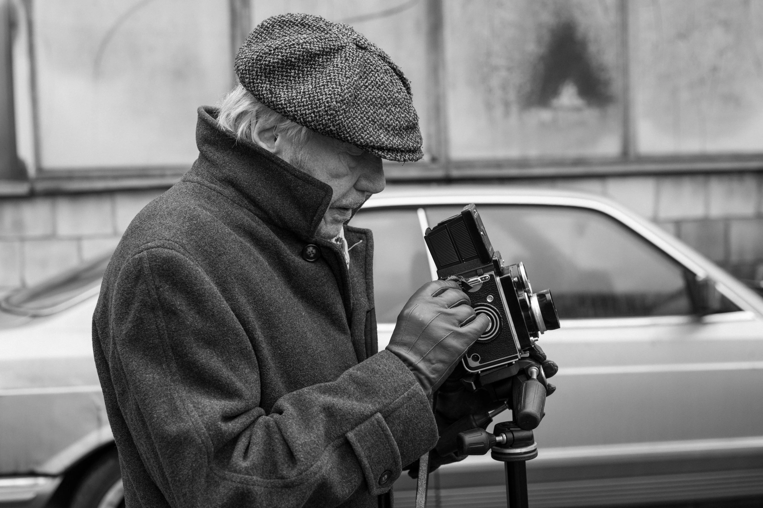 Marcin Dorociński jako Zbigniew Cybulski - kulisy sesji zdjęciowej do filmu Jak być kochanym