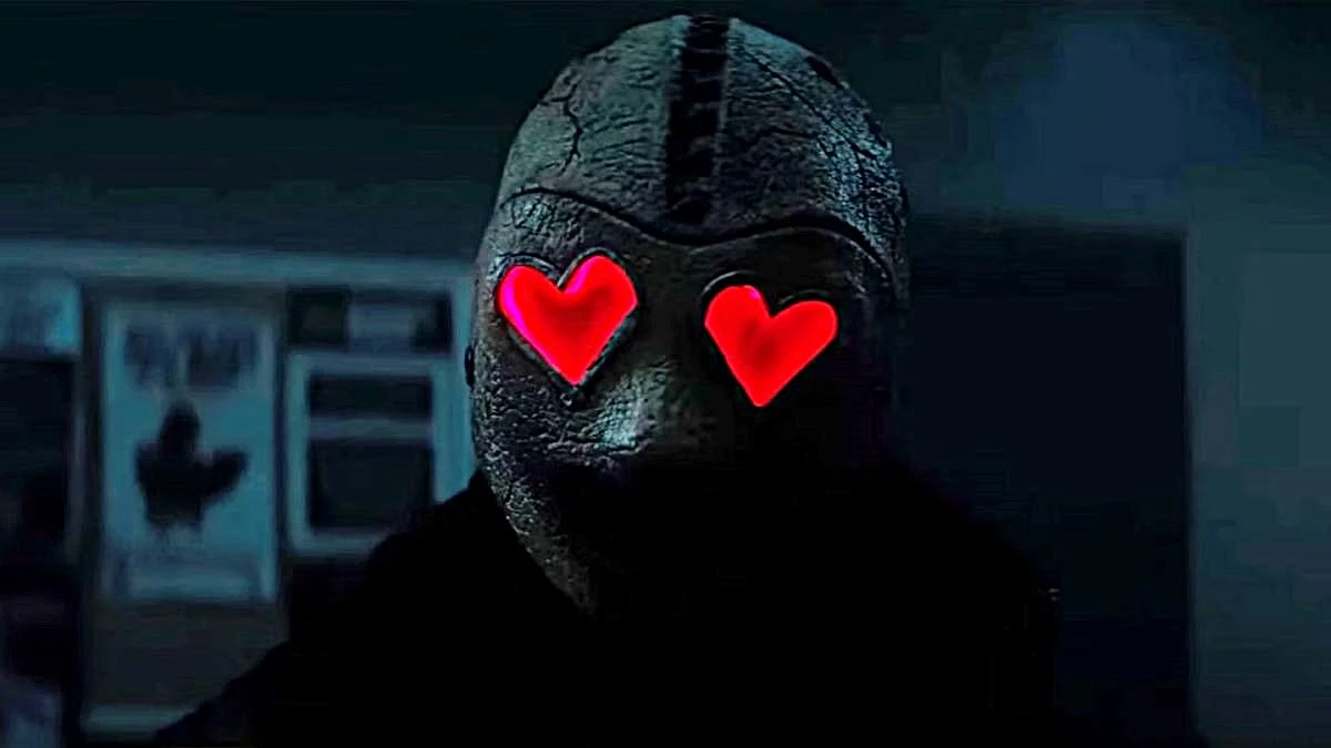 42. Heart eyes