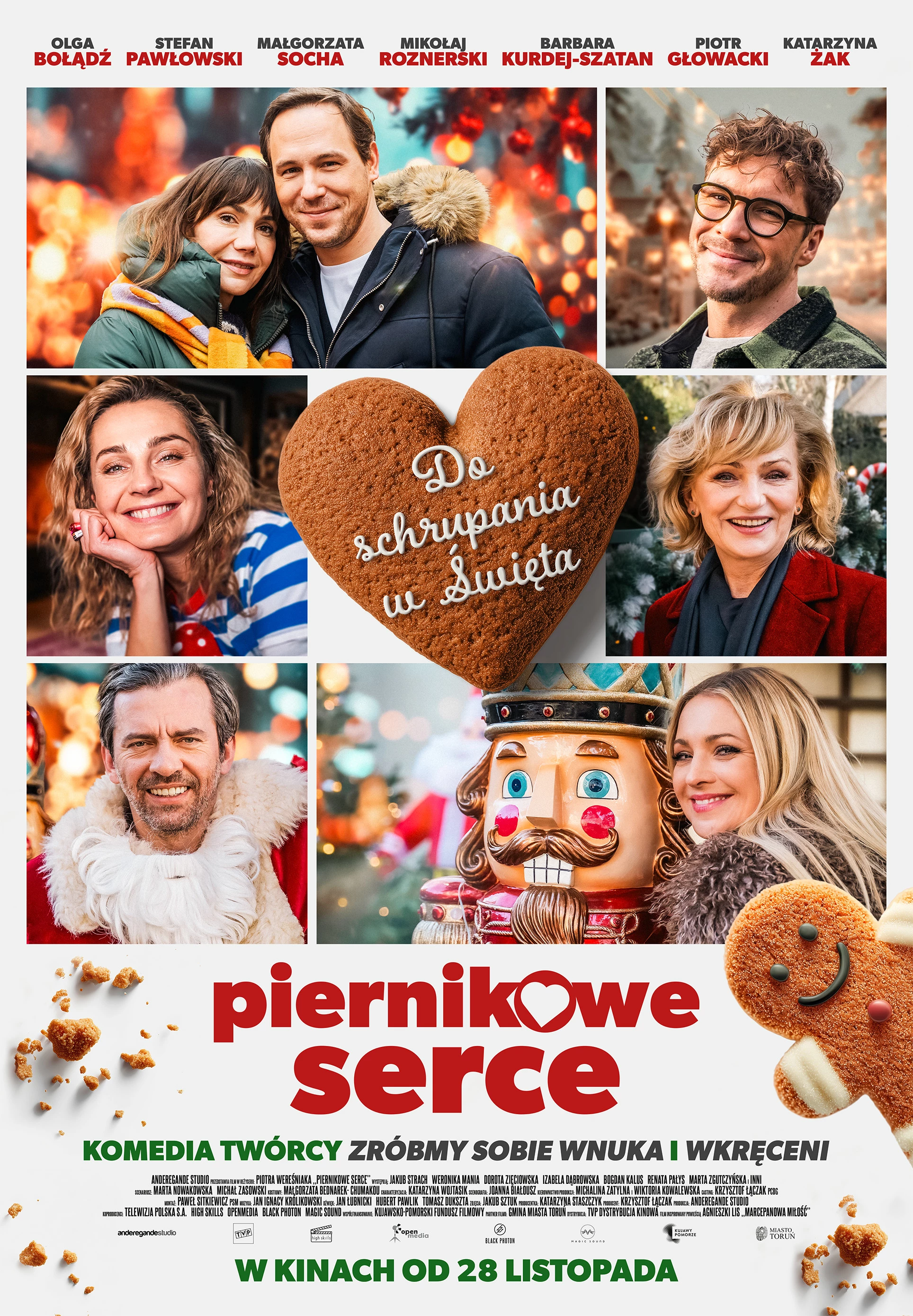 Piernikowe serce - plakat
