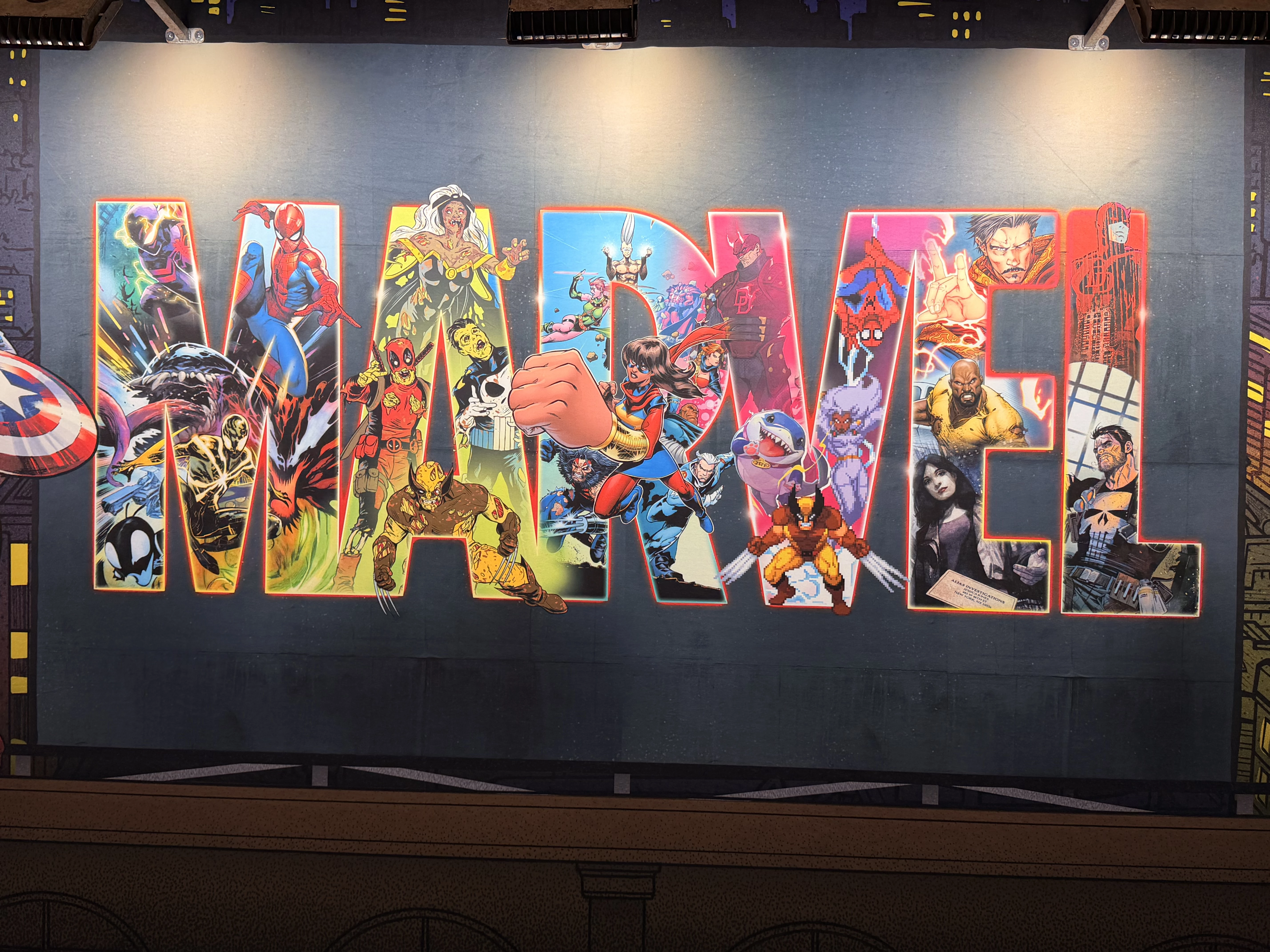 Marvel Logo NYCC 2025