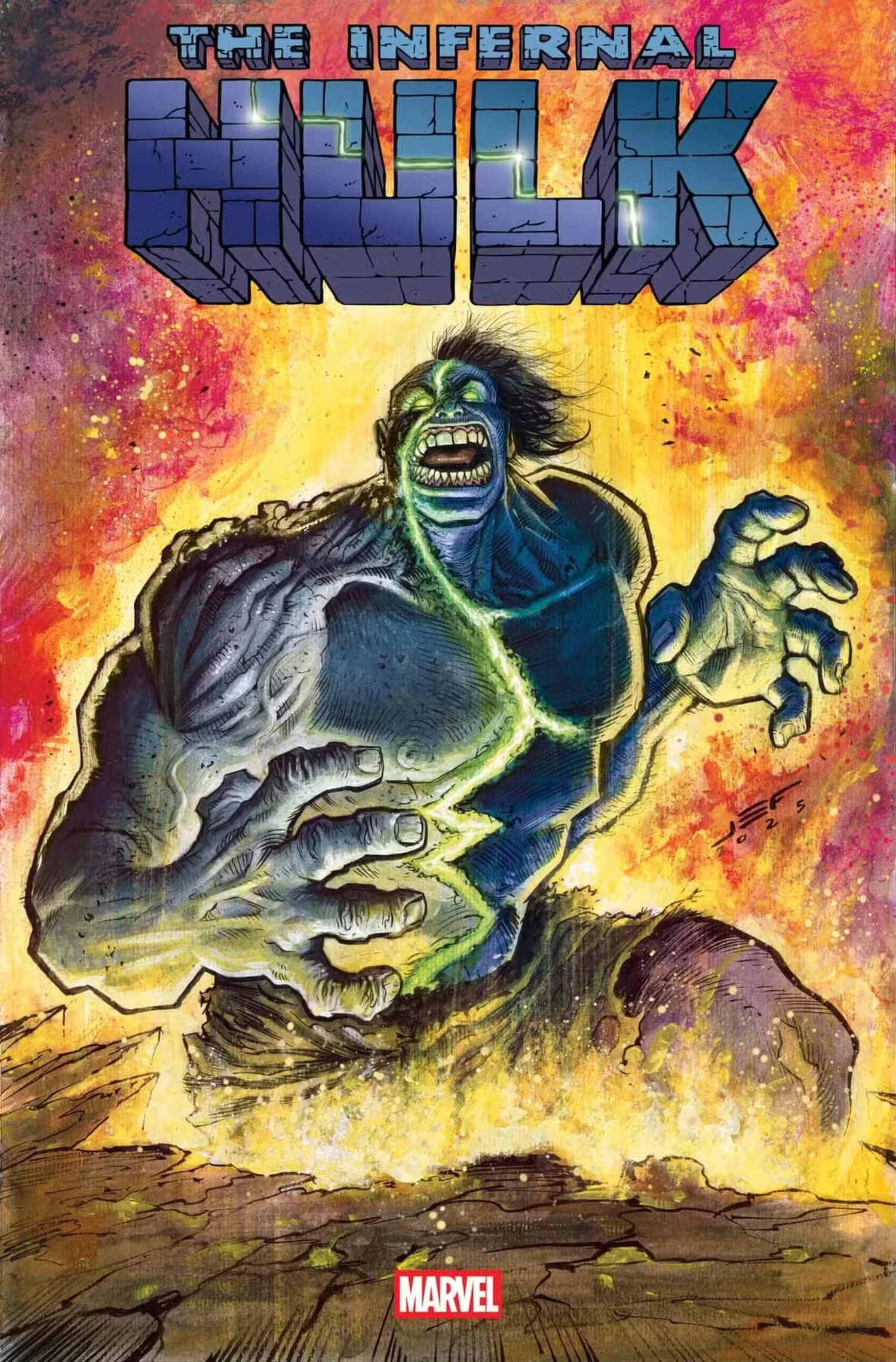 Infernal Hulk #1 - wariant okładki