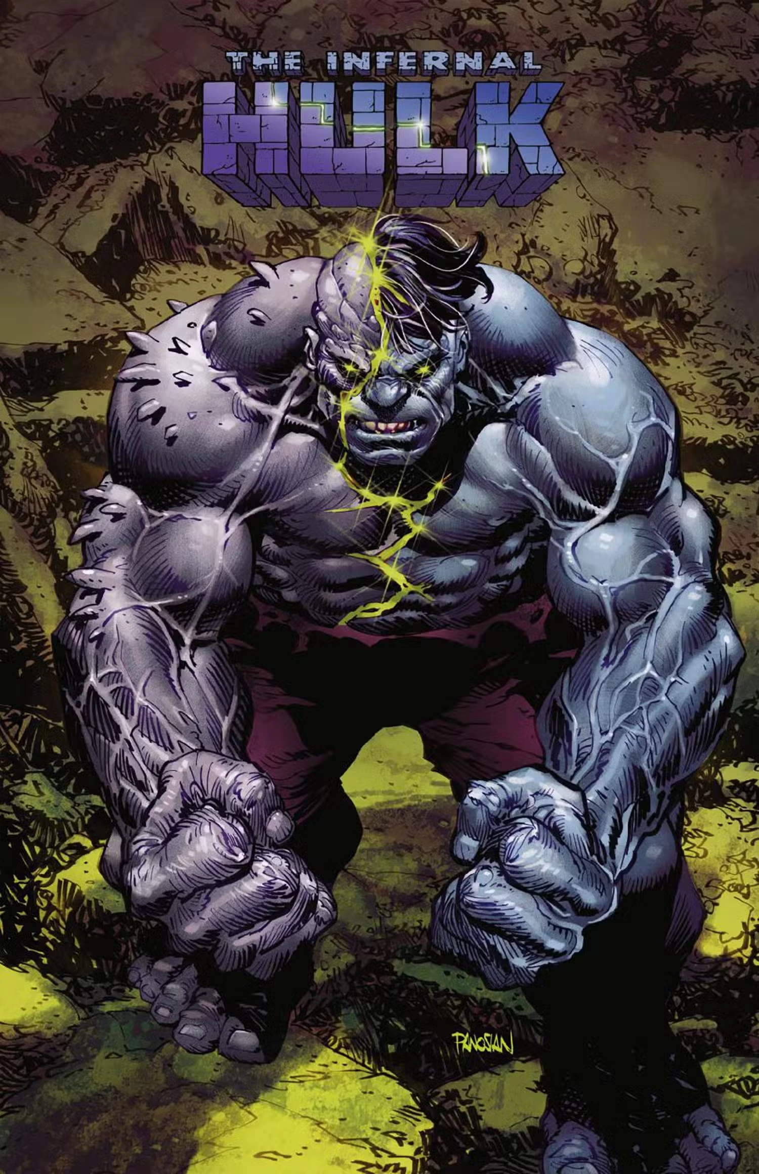 Infernal Hulk #1 - wariant okładki