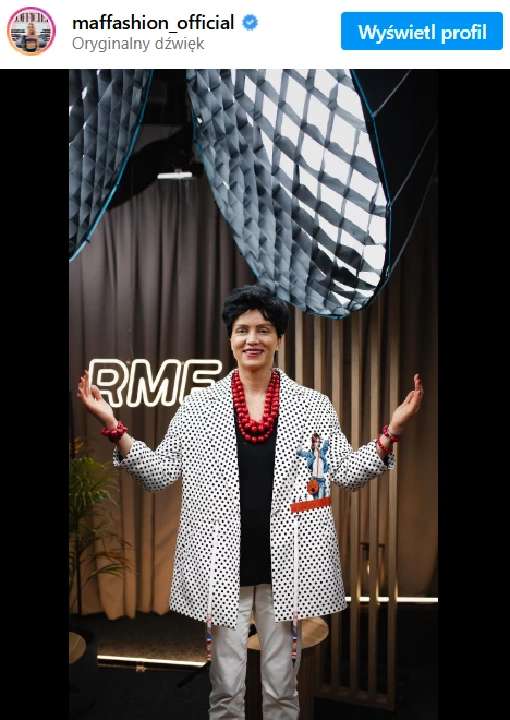 Maffashion jako Joanna Senyszyn