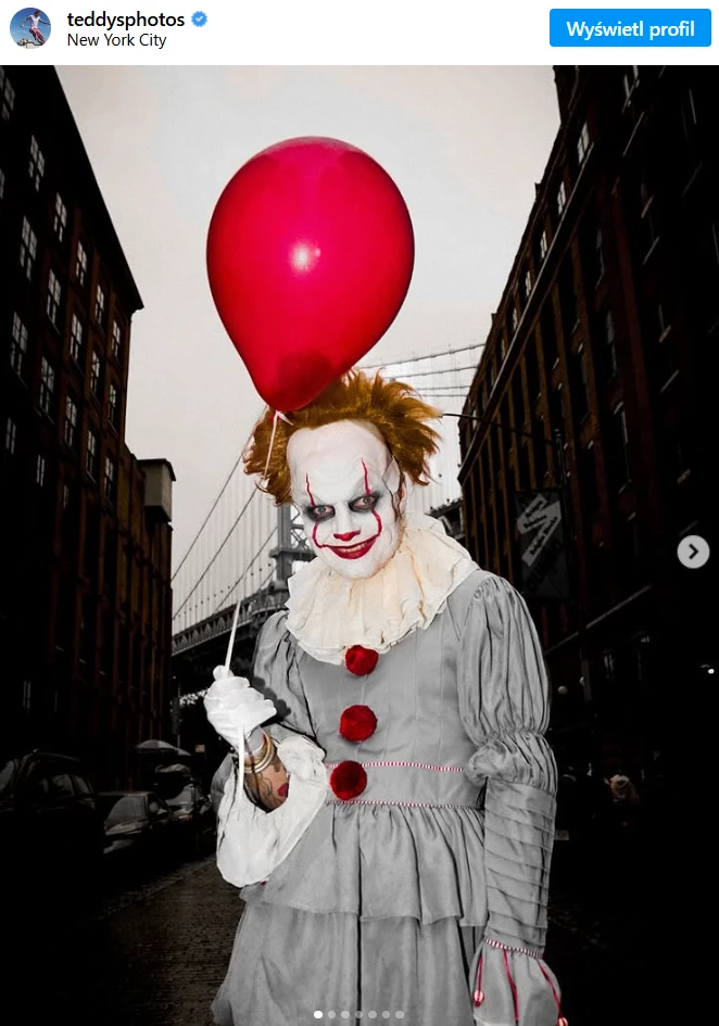 Ed Sheeran jako Pennywise