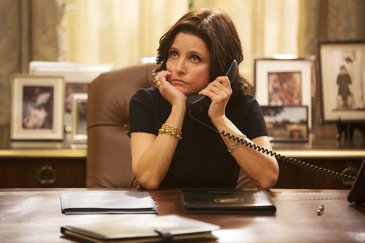 Julia Louis-Dreyfus jak Selina Meyer (Figurantka)