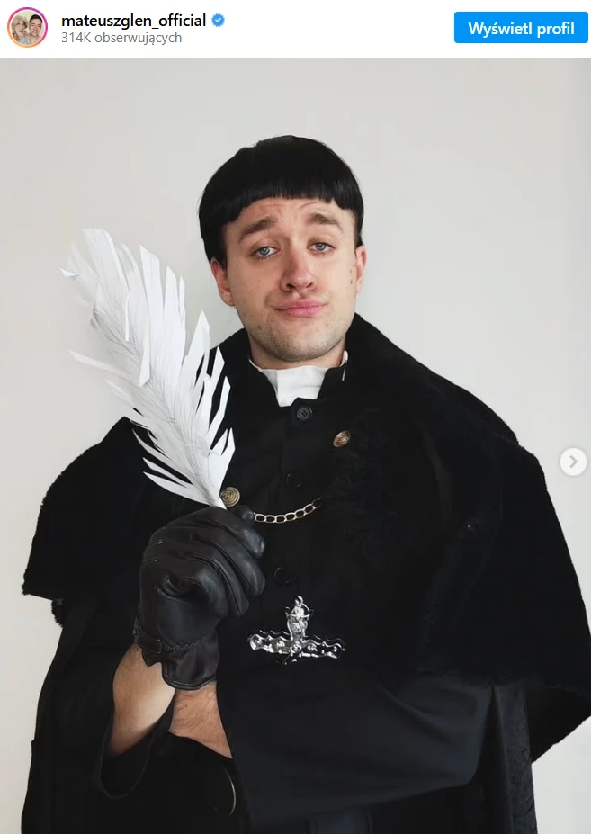 Mateusz Glen jako Ojciec Jakub z 1670