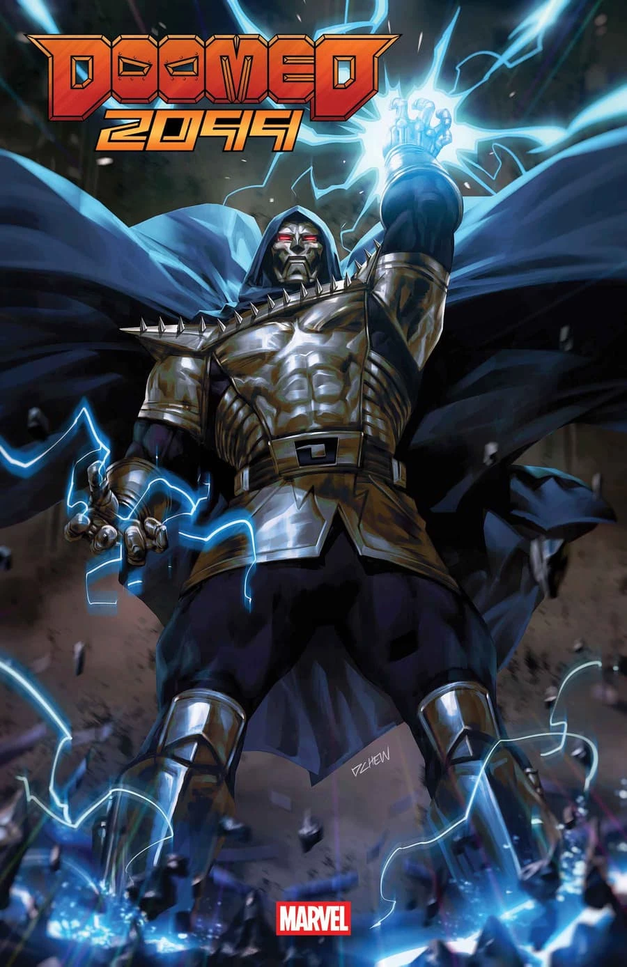 Doskonałym wyborem byłby również Doom z alternatywnego świata Marvel 2099. Ta wersja złoczyńcy korzysta z ultranowoczesnych technologii, które dają jej możliwość stawania się niewidzialnym, zdolność latania czy generowania gigantycznych pól siłowych.