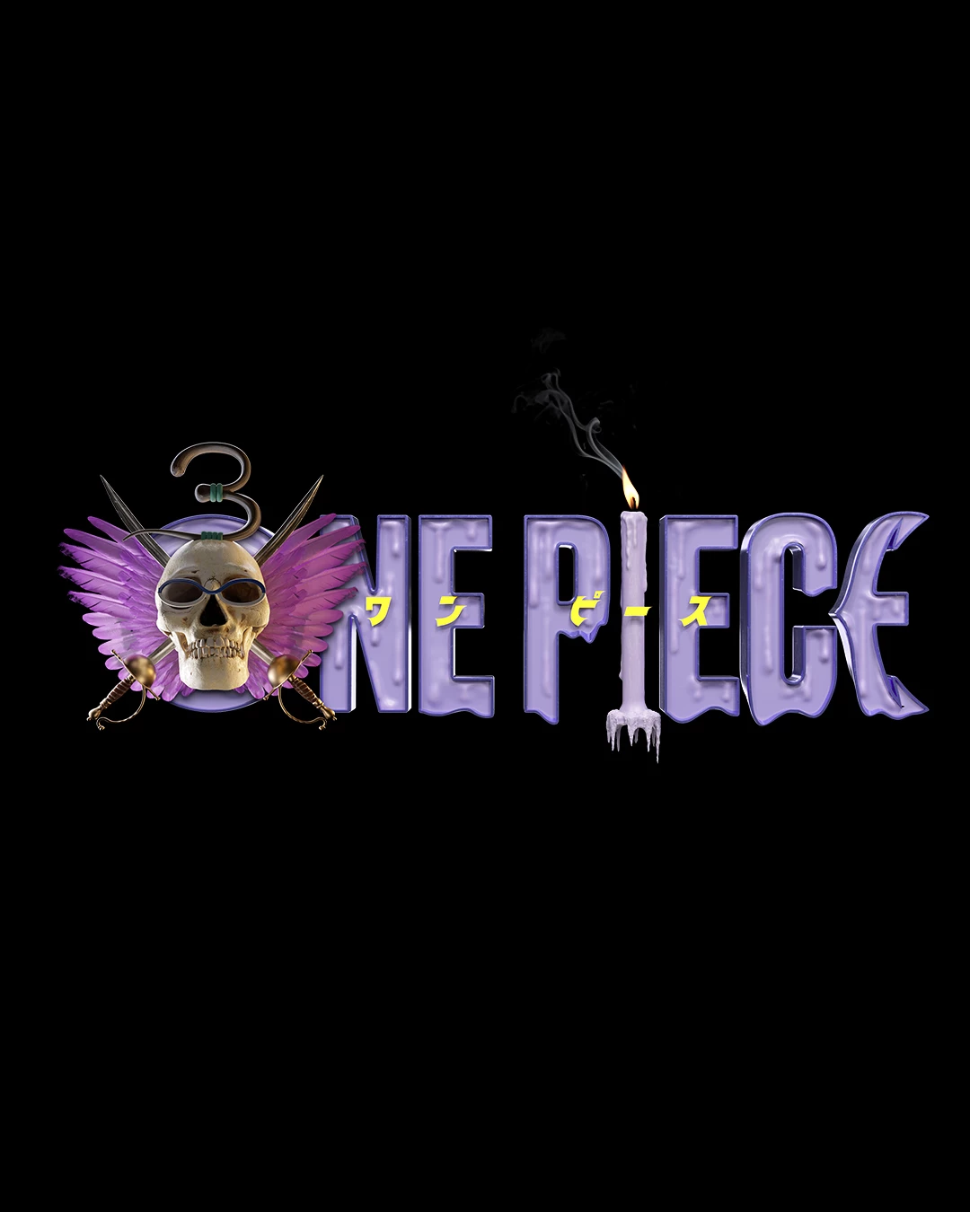 One Piece - tytułowe logo (Mr. 3)